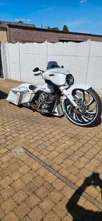 Harley koffers spatbord bagger, Motoren, Ophalen, Zo goed als nieuw