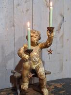 Oude kerst kaarsen kandelaartjes, Ophalen of Verzenden