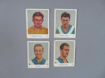 4 chromo,s voetbal 1951 - 52 Royal Tilleur F.C.  beschikbaar voor biedingen