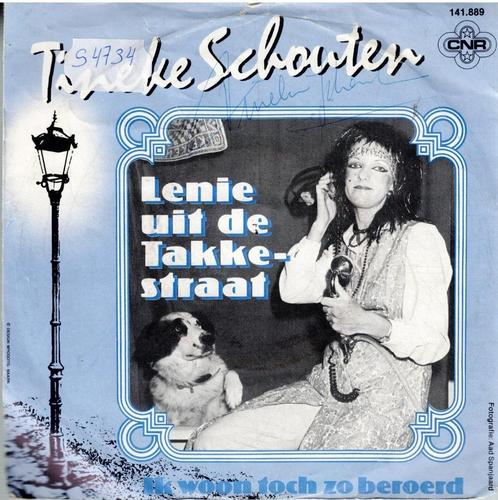 Vinyl, 7"   /   Tineke Schouten – Lenie Uit De Takkestraat, CD & DVD, Vinyles | Autres Vinyles, Autres formats, Enlèvement ou Envoi