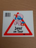 Autocollant Bébé Schtroumpf Juul on tour, Verzamelen, Smurfen, Zo goed als nieuw, Babysmurf, Overige typen