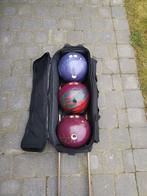 Bowling tas en 3 ballen, Sport en Fitness, Bowlen, Ophalen, Tas