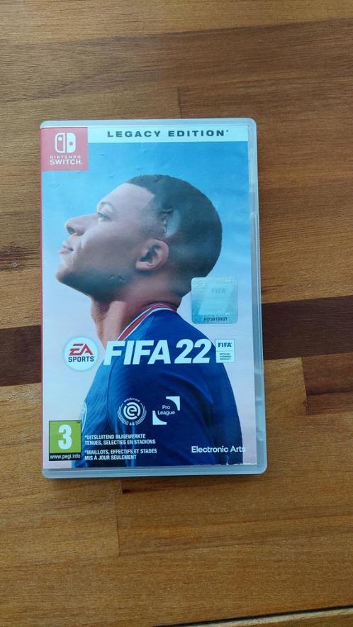 Jeu Nintendo Fifa 22, Games en Spelcomputers, Games | Nintendo Switch, Zo goed als nieuw, Sport, 3 spelers of meer, Vanaf 3 jaar