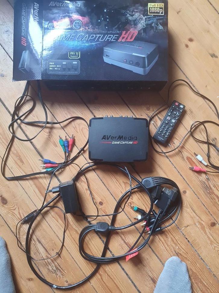 AVerMedia Game Capture HD - Enregistreur Console PS3/360/, Computers en Software, Capture cards, Zo goed als nieuw, Ophalen