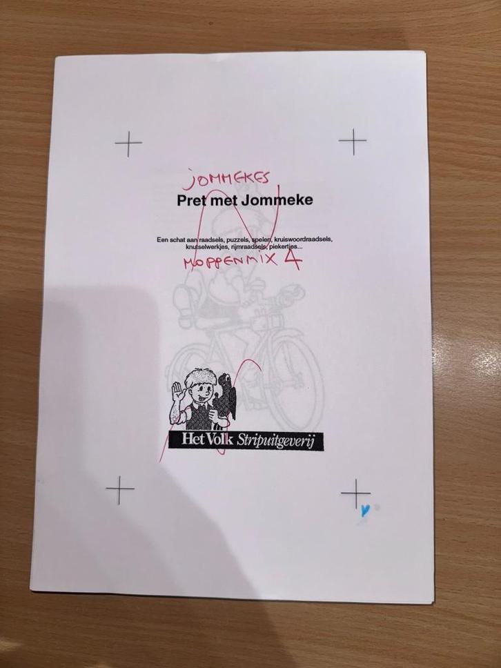 proefdruk-Jommekes moppen mix 4-1995, Boeken, Stripverhalen, Zo goed als nieuw, Eén stripboek, Ophalen of Verzenden