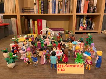 PLAYMOBIL 21V: TROUWFEEST MET RECEPTIE beschikbaar voor biedingen