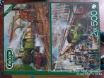 2 x 500 puzzels mail by rail FALCON, Ophalen of Verzenden, 500 t/m 1500 stukjes, Zo goed als nieuw, Legpuzzel
