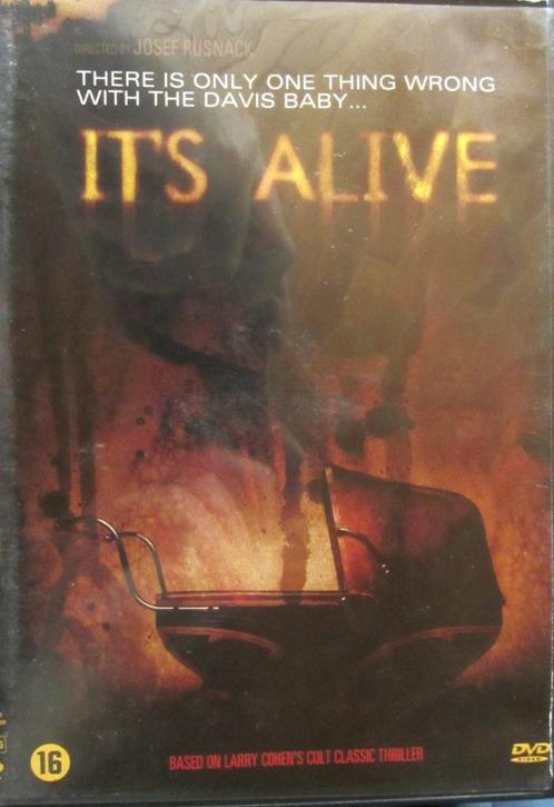 DVD HORROR- IT'S ALIVE (UITERST ZELDZAME DVD), Cd's en Dvd's, Dvd's | Horror, Zo goed als nieuw, Monsters, Alle leeftijden, Ophalen of Verzenden
