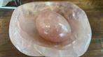 Bol ou vide poche  et oeuf en quartz rose bresil, Enlèvement ou Envoi, Minéral