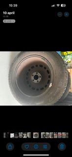 Uniroyal MS Plus winterbanden (195/60 R15) op stalen velgen, Auto-onderdelen, Banden en Velgen, Ophalen, 15 inch, Velg(en), Winterbanden
