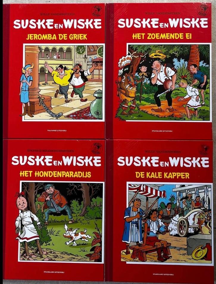 Suske en Wiske artist edition 01 t/m 04, Boeken, Stripverhalen, Nieuw, Meerdere stripboeken, Verzenden