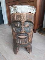 Afrikaanse houten djembe, Ophalen, Gebruikt