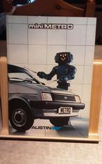 Austin mini metro brochure, Comme neuf, Enlèvement ou Envoi