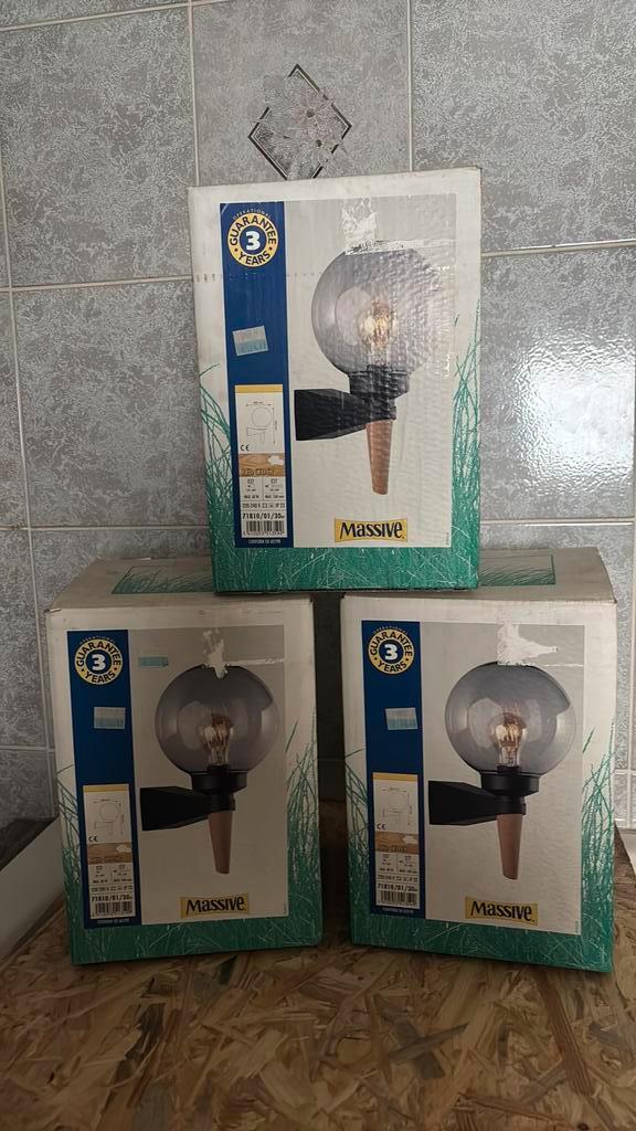 3 massive verlichting, Huis en Inrichting, Lampen | Spots, Zo goed als nieuw, Led, Ophalen of Verzenden