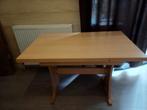 uitschuifbare tafel, Huis en Inrichting, 50 tot 100 cm, 100 tot 150 cm, Gebruikt, Rechthoekig
