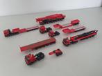 Kibri 1:87 6x Riga Mainz vrachtwagens en kraan, Hobby en Vrije tijd, Modelauto's | 1:87, Ophalen of Verzenden, Gebruikt, Bus of Vrachtwagen