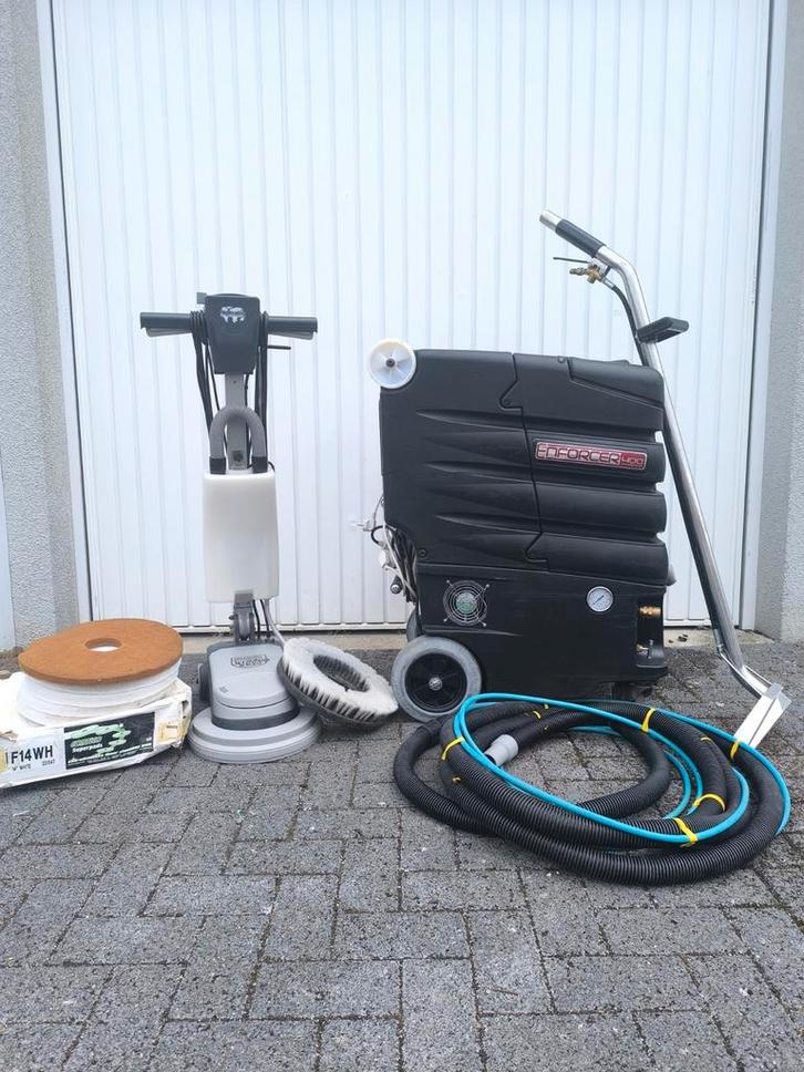 Extractor Ashbys Enforcer 400 + schrobbmachine Numatic, Zakelijke goederen, Overige Zakelijke goederen, Ophalen