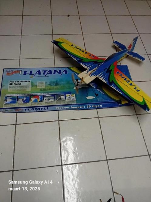 Flatana  (Indoor/parkflyer), Hobby en Vrije tijd, Modelbouw | Radiografisch | Vliegtuigen, Zo goed als nieuw, Elektro, Ophalen