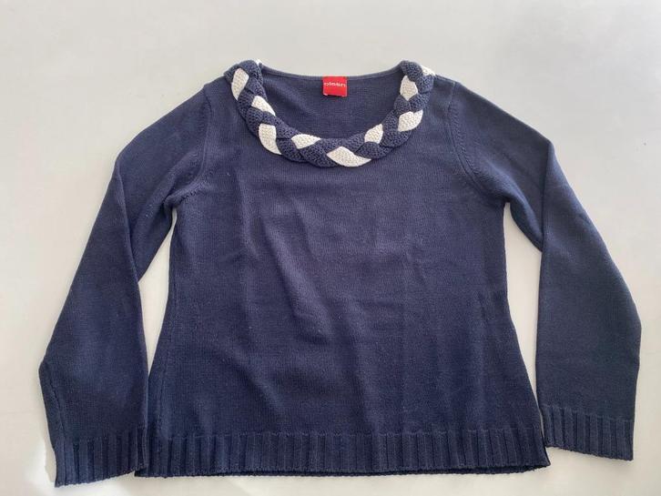 olsen m, Kleding | Dames, Truien en Vesten, Zo goed als nieuw, Maat 38/40 (M), Blauw, Ophalen of Verzenden