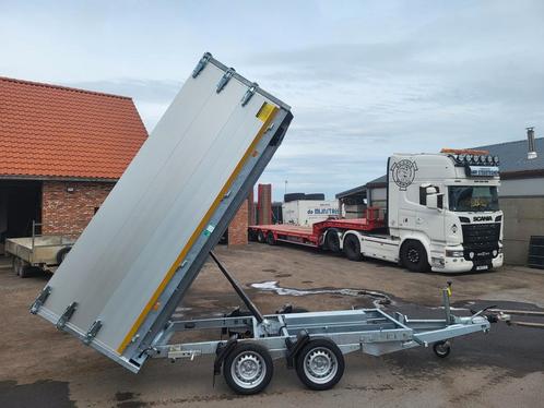 Nieuwe kipper 3m10 x 1m80 x 1m. mtm 2700 kg. op voorraad, Auto diversen, Aanhangers en Bagagewagens, Gebruikt, Ophalen
