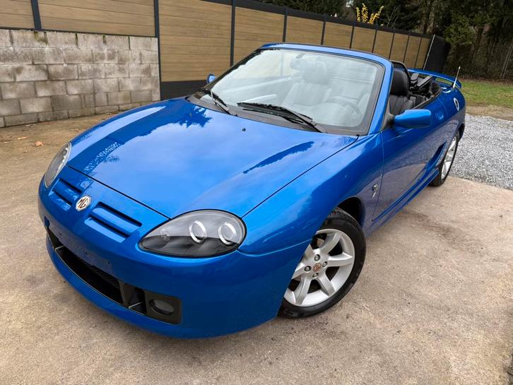 ✅Prachtige MG TF Cabrio🔥1,8i 16V🔥Motor achter👌TIPTOP✨, Auto's, MG, Bedrijf, Te koop, TF, Airbags, Alarm, Centrale vergrendeling