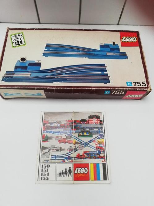 lego 755 trein wissel 2de doos, Kinderen en Baby's, Speelgoed | Duplo en Lego, Gebruikt, Lego, Complete set, Ophalen of Verzenden