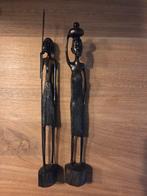 Houten afrikaanse beeldjes, Antiek en Kunst, Ophalen of Verzenden