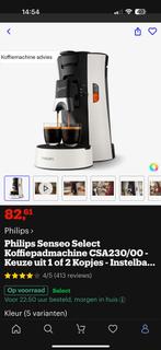 Senseo, Elektronische apparatuur, Ophalen, Koffiemachine, Zo goed als nieuw, Koffiepads en cups