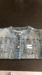 Maat 158 jas jeans, Kinderen en Baby's, Kinderkleding | Maat 158, Ophalen, Zo goed als nieuw, Jas
