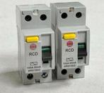 2x Aardlekschakelaar Wylex RCD 100a 30mA wrs100/2 - 2 pole, Ophalen of Verzenden, Nieuw