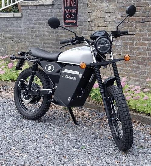 Elektrische bromfiets, E-Scrambler Bonfire, Vélos & Vélomoteurs, Vélos électriques, Comme neuf, Autres marques, 59 cm ou plus