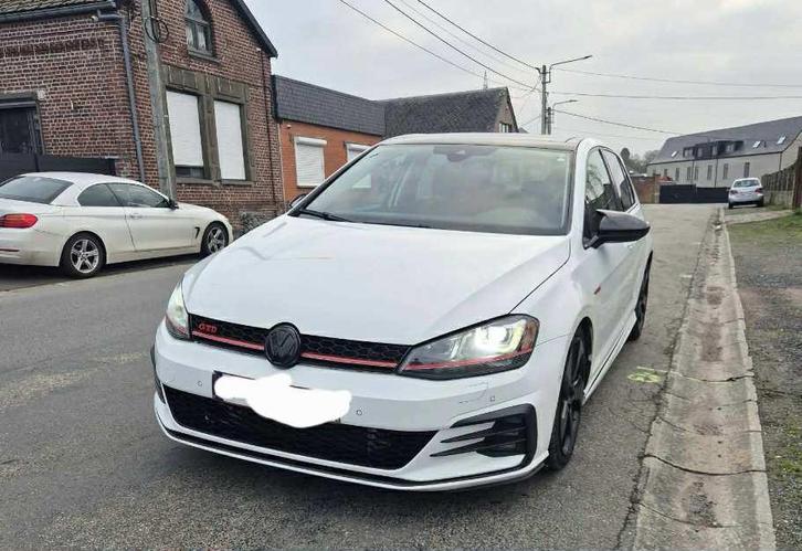 Golf 7.5, Autos, Volkswagen, Particulier, Golf, Diesel, Euro 6, Berline, 5 portes, Automatique, Blanc, Noir, Cuir et Tissu, Enlèvement