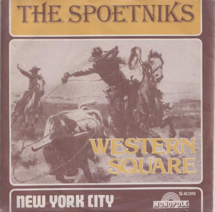 The Spoetniks – Western square / New York City – Single, Cd's en Dvd's, Vinyl Singles, Gebruikt, Single, Pop, 7 inch, Ophalen of Verzenden