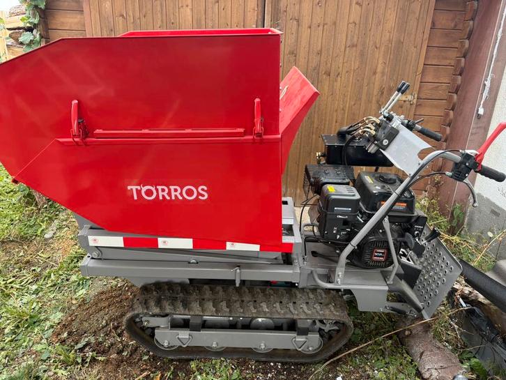 Minidumper à chenilles Torros élévateur à ciseaux, Articles professionnels, Agriculture | Outils, Transport, Enlèvement