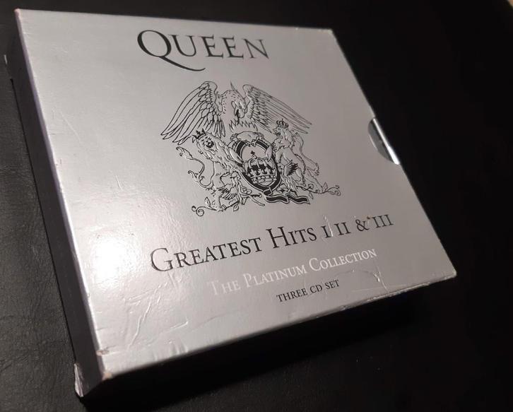 QUEEN - Platinum: Greatest hits vol. 1, 2 & 3 ( 3CD set ), Cd's en Dvd's, Cd's | Rock, Zo goed als nieuw, Poprock, Verzenden