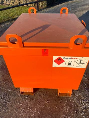 Mobiele brandstoftank beschikbaar voor biedingen