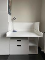 Luiertafel/bureau (wit), Kinderen en Baby's, Ophalen, Zo goed als nieuw, Jongetje of Meisje