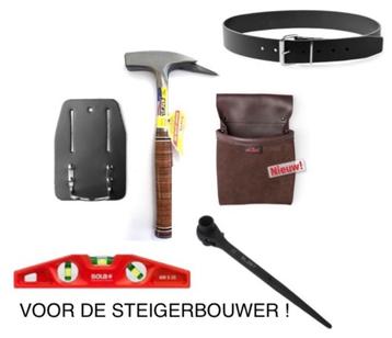 Steigerbouw gereedschappen & Lederwaren Eltee & Estwing beschikbaar voor biedingen