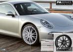 Nieuw 20 inch Zilver Mak Rennen Porsche 991  Breedset, Velg(en), -, -, Ophalen of Verzenden