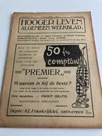 " Hooger leven "nr 51 1930 ; Cantré, Toorop, Simons, reclame, Verzamelen, Ophalen of Verzenden, 1920 tot 1940, Tijdschrift