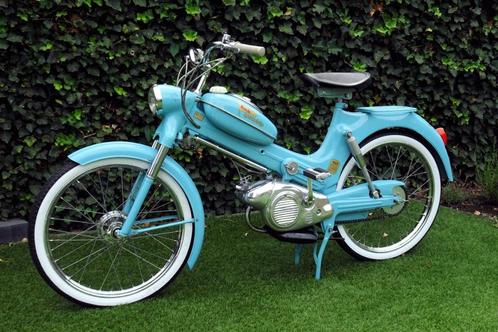 Bianchi Spartiero 1957 (baby Puch) i.z.g.st., Fietsen en Brommers, Brommers | Oldtimers, Puch, Klasse B (45 km/u), Ophalen of Verzenden