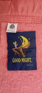 Couverture rose Good Night en pure laine vierge Woolmark, Maison & Meubles, Enlèvement, Utilisé