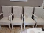 4 rieten stoelen, Maison & Meubles, Chaises, Riet, Quatre, Enlèvement, Utilisé