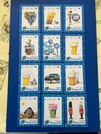 Reeks van 12 bierviltjes Hoegaarden, Verzamelen, Ophalen of Verzenden