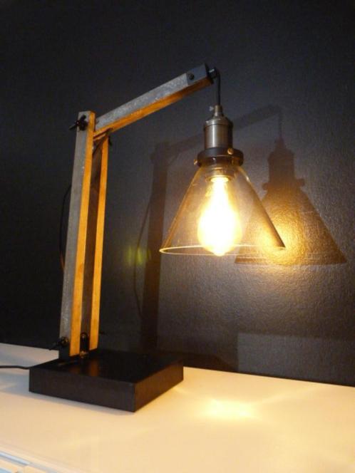 Design tafellamp "Maison Du Monde", Maison & Meubles, Lampes | Lampes de table, Utilisé, Enlèvement