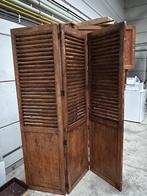 mooie volhouten (exotisch hout)  PARAVAN, Ophalen, Zo goed als nieuw