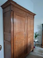 Penderie ou armoire de rangement en chêne, Avec tablette(s), Ancien, 150 à 200 cm, Enlèvement