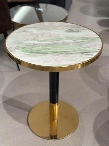 Ronde glazen marmeren tafels horeca 65, 100, 150 cm diameter beschikbaar voor biedingen