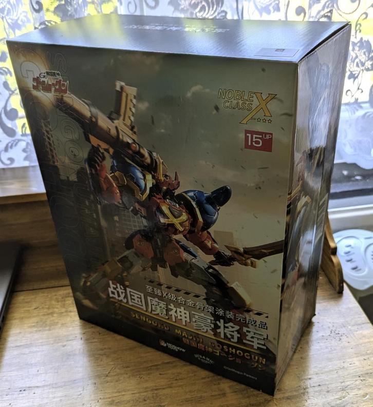 Moshow Toys Noble Class X Sengoku Majin Goshogun Fulgutor, Verzamelen, Beelden en Beeldjes, Nieuw, Verzenden