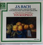 J.S.BACH : CONCERTOS POUR VIOLON- TOM KOOPMAN, CD & DVD, CD | Classique, Comme neuf, Enlèvement ou Envoi